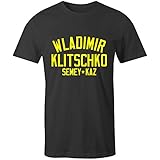 klitschko t shirt Quick Delivery Wladimir Klitschko Boxing Legend T-Shirt Black/Yellow, Large