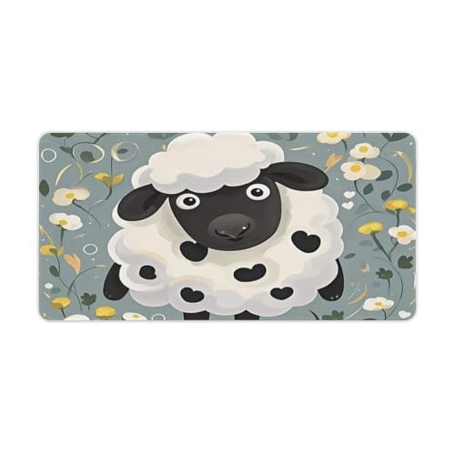 Mouse Pad grande de goma antideslizante 60x30 cm