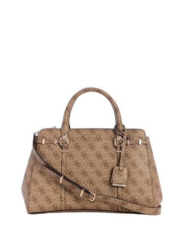 Sac satchel GUESS LEONA grand volume multi-compartiment femme