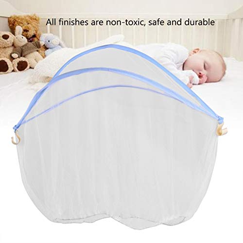 Baby Cot Net,Foldable Infants Crib Mosquito Net,Nursery Bed Crib Canopy - Image 4