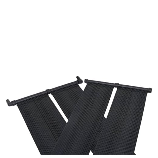 Vidaxl 2X Panel Calentador Solar Para Piscina Tapete Sistema De Calefacción Calentamiento Agua Caliente Sol De Energía Ecológicas 80X310 Cm