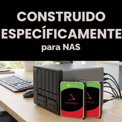 Seagate IronWolf 12 TB disco duro interno para servidores NAS de alta gama 4