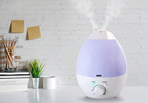 Ansio umidificatore ad ultrasuoni con luce