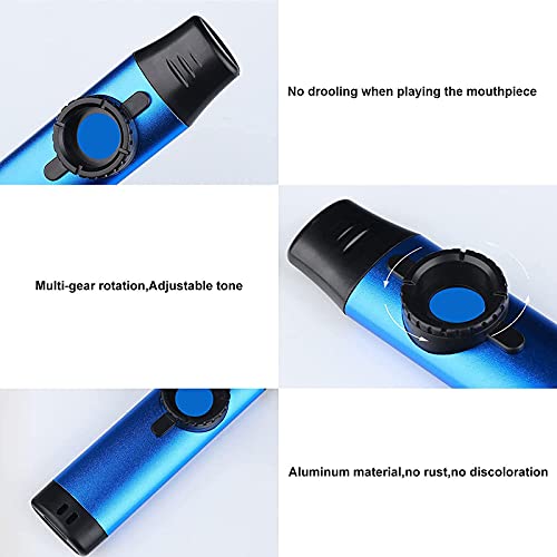 Chehery Kazoo en métal avec 5 diaphragmes de flûte, instrument de kazoo à ton réglable pour enfants/adultes, cadeau de… - Les Beatles, Paul McCartney, John Lennon, RIngo Starr, George Harrison Chehery Kazoo en métal avec 5 diaphragmes de flûte, instrument de kazoo à ton réglable pour enfants/adultes, cadeau de… – Image 6