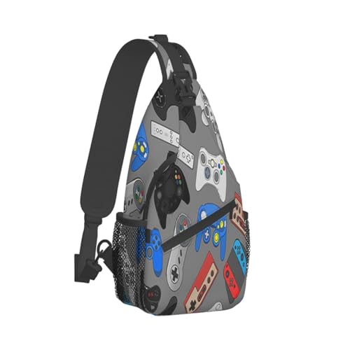 Sac à dos de voyage et sport compact avec rangement jeux vidéo