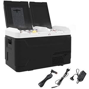 HOMCOM Tragbare Kühl- und Gefrierbox 40L