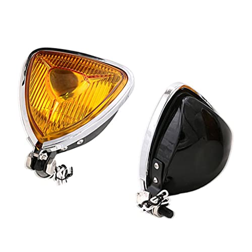 Phare avant custom triangle basse consommation pour chopper et bobber - 4