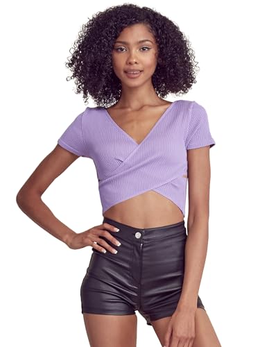 Image of Noble Monk Women Cotton Blend Casual Fit Stylish Tops | Casual Crop Top's | Tshirt