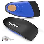 Heel Cushions Inserts for Heel Pain Relief - Welnove Arch Support Heel Insoles for Plantar Fasciitis Relief, Achilles Tendon, Heel Cups for Most Shoes, Heel Spur, Large, Women's 7.5-10.5, Men's 8-11