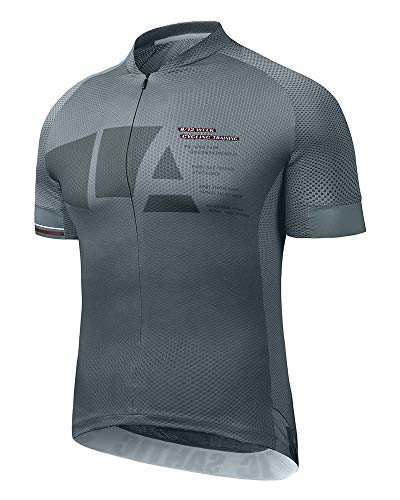 Santic Cycling Jersey Men Short Sleeve Bike Jersey with Three Pockets Breathable Quick Dry Biking Shirts