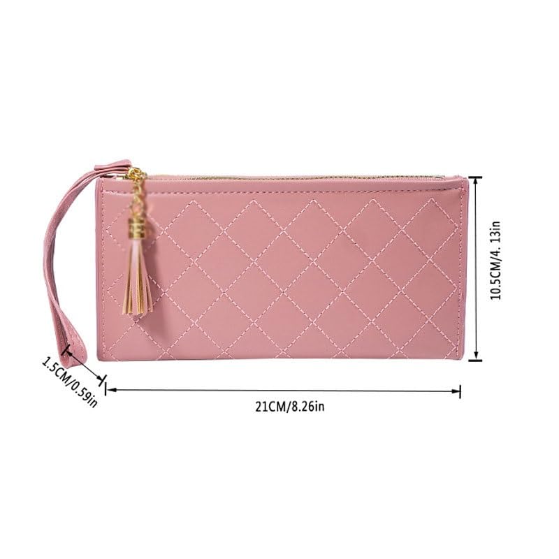 Long Women's Wallet Women's Zipper Wallet Multi Functional Phone Bag Handbag2