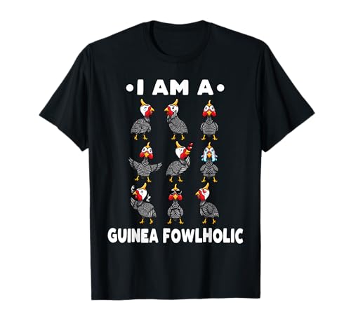 Pintada Pájaro Gallinas De Guinea Camiseta