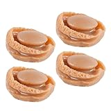 ✅✅✅ --- présente une apparence réaliste, ressemble à de la vraie nourriture, qui semble très attrayante et délicieuse. Convient aux restaurants, hôtels, musées, le faux modèle d'ormeau artificiel est de très bons accessoires de jeu.