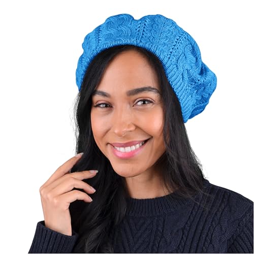 Image of Nollia Soft Knit Solid Color Beanie, Chic, and Lightweight Crochet Knitted Style Beanie Hat for Women, One Size Slouchy Hat