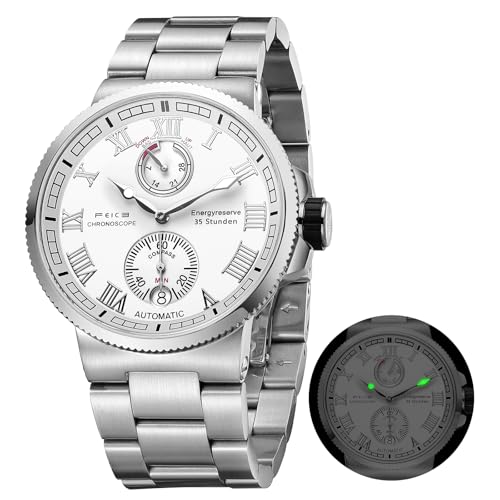 FEICE Mens Watch Wristwatches Chronograph Sport Watch Japanese Quartz Analog-Digital Waterproof Watches Multifunctional Luminescent Industrial Style Punk watch-FK036, Multicolor, Strap (B07M8F2VQC) Amazon Price History, Amazon Price Tracker