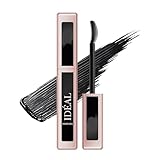 Wasserdichte Mascara-Verlängerung, gebogene Bürste für die Augen, verhindert Verklumpen, langanhaltendes Tragen, sicher, ideal für den Außenbereich, Verlängerung