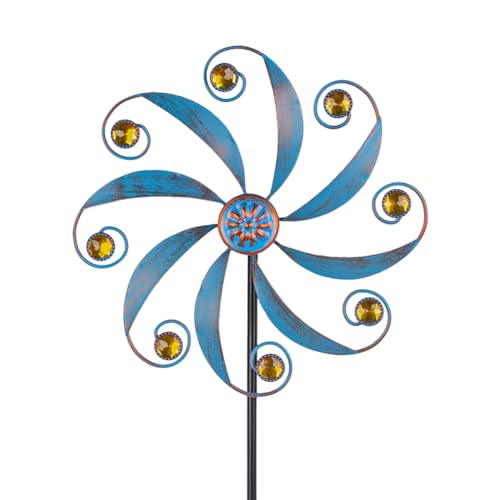 Stargarden Wind Spinner, Metal Outdoor Wind Sculptures...