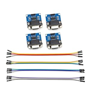 JZK 4 Stück RS232 auf TTL Modul