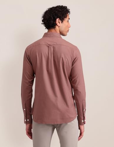 Image of U.S. POLO ASSN. Solid Tailored Fit Shirt for Men - 100% Cotton, Breathable & Comfortable, Full Sleeves Casual Shirt for Men