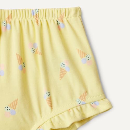 Image of Amazon Essentials x Sofia Grainge Baby Girls' Cotton Sleeveless Shirt and Shorts Play Set