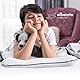 alkamto® Ergonomisches Kinderkopfkissen |50x32| Öko-Tex |Memory Foam Flaches Kinderkissen | für Kinder und Kleinkinder ab 2 Jahre (50 x 32 x 6 cm)