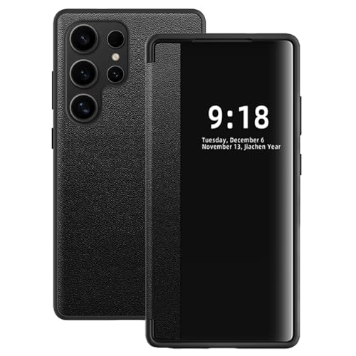 Étui rabat Samsung S22 Ultra noir pour un usage quotidien