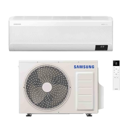 Samsung WindFree Elite 12000 BTU, Climatizzatore Monosplit in Pompa di Calore, SmartThings e Intelligenza Artificiale, WiFi, GAS R32, AR12CXCAAWKNEU+AR12TXCAAWKXEU, [Efficienza energetica A+++/A+++]