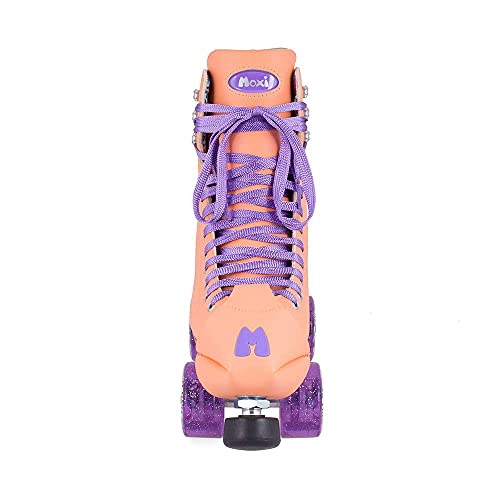 Moxi Beach Bunny Roller Skates - Fashionable Womens Roller Skates | Peach Blanket | Size 8 - Thumbnail 3