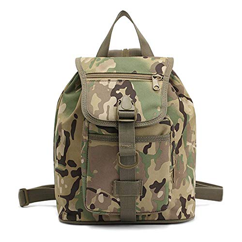 STRIR Backpack Mochilas Escolares para niñas niños Lona Grande Bolsa de camuflaje Casual