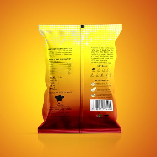Image of KASTURI MIX CHHATUA 2 KG (4 * 500g) Ready to Eat Breakfast | Healthy Multigrain Porridge Powder | 100% Natural Ingredients Nutrition