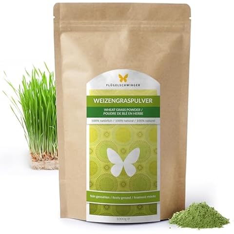 Poudre d'herbe de blé Flügelschwinger 1kg Cover