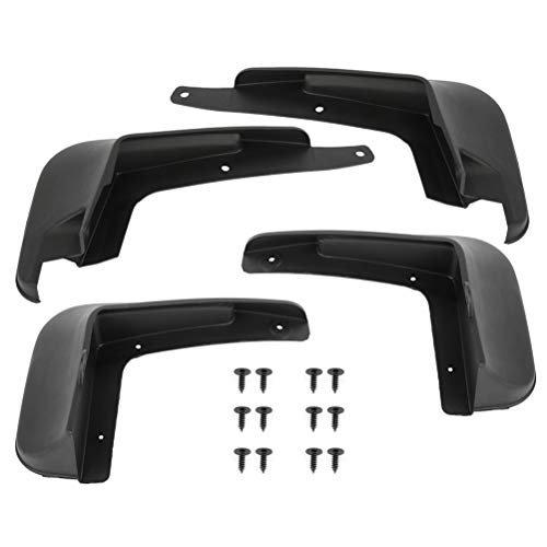 Image of ECCPP Front & Rear Mud Flaps Splash Guards Fit for Toyota Corolla 2014-2017 Sedan (NOT FIT S, SE, LE Models) Mud Guards set of 4