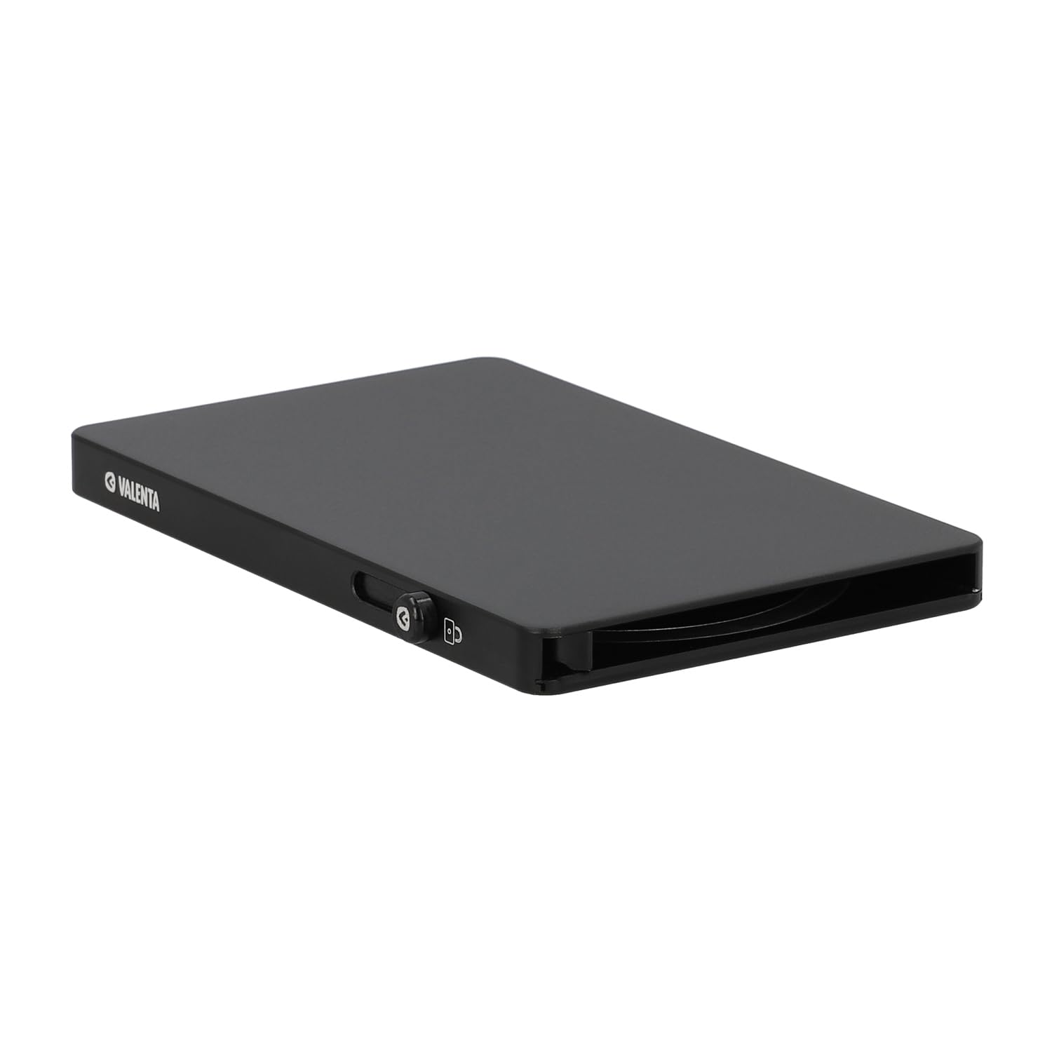 Valenta Cardprotector alluminio magnetico sottile, nero, protezione RFID