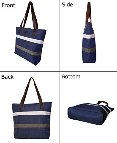 Bolso tote de hombro para mujer, bolso de mano con asa superior, tipo cartera o satchel, ideal para trabajo, universidad, viajes, negocios y uso casual miniatura 6