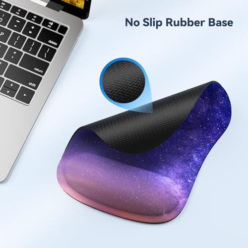Image of TECKNET Ergonomic Mouse Pad with Wrist Support