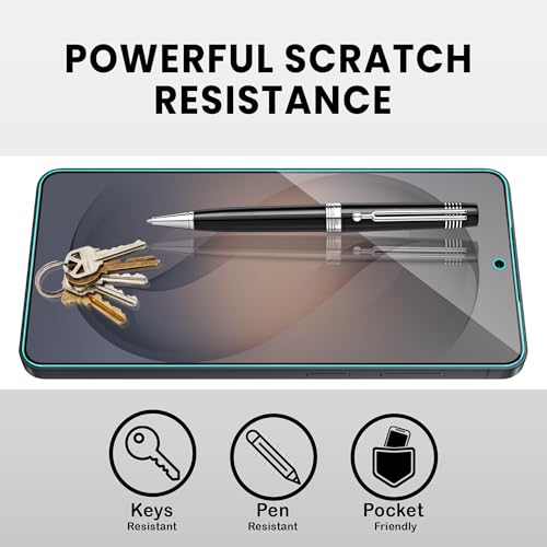 Image of FIRST MART Military-Grade Matte Anti-Glare Tempered Glass for Samsung Galaxy S26 Plus (6.7 Inch) With Installation Kit | Edge to Edge Coverage |Anti Glare, Bubble-Free [2 Pack]