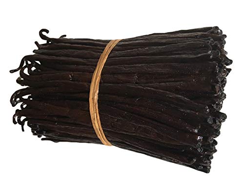 8oz Madagascar Organic Vanilla Beans Grade A. Certified USDA Organic. Fresh 6