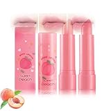 2PCS Magic Color Changing Lip Balm Duo – Moisturizing Peach Lipstick for Soft Glossy Lips – Long Lasting Hydration Care Set for Women and Girls, Non-Sticky, Natural Look, Daily Use (2PCS) - Image 1