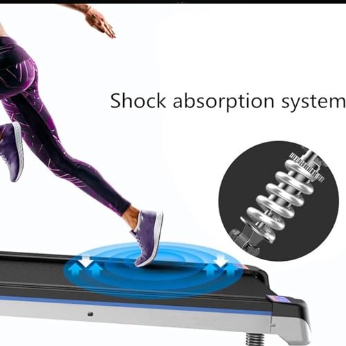 Image of Treadmill for Home Gym Fitness Folding Treadmill Walking Jogging Running Machine Free Installation Low Noise Footstep Perfect for Home and Office