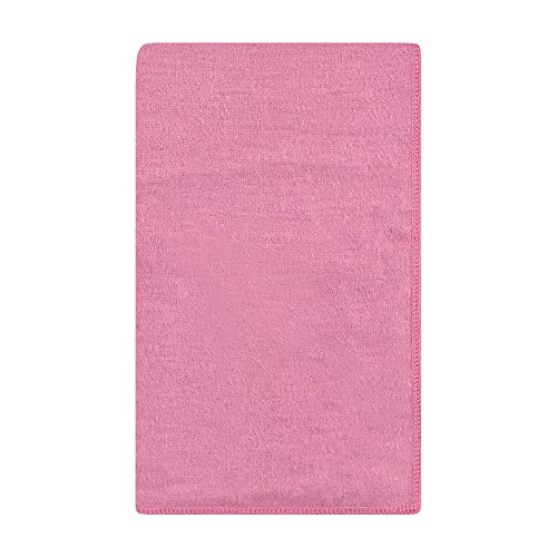 Image of Hudson Baby Unisex Baby Cotton Flannel Burp Cloths, Modern Rainbow, One Size