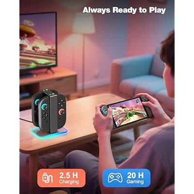 For Ultimate Nintendo Switch 2 Bundle: Charge & Organize Like a Pro!