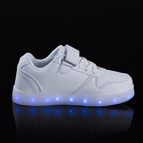 AFFINEST LED con Luci Sneakers Bright Light USB 7