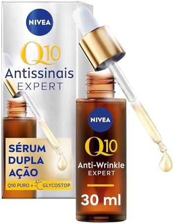 NIVEA Q10 Sérum Antissinais Expert Dupla Ação 30ml, Previne e Red...