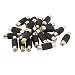 20 Pcs Female to Female RCA Coupler Joiner Connector Adapter