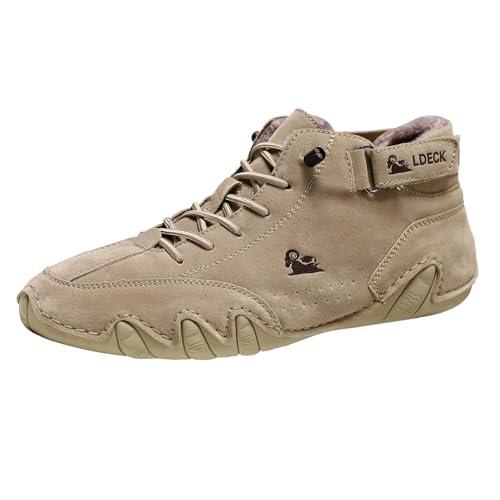 Zapatilla De Caña Alta para Hombre, Zapato De Gimnasio Y Entrenamiento Hombre, Suela Antideslizante Montaña Zapatos para Caminar Base Training Shoes