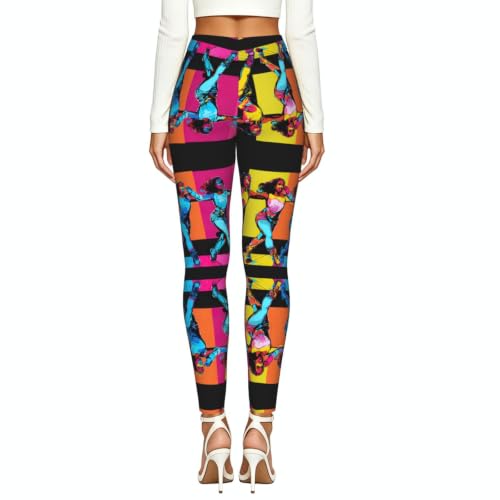 Leggings de gimnasia sin transparencias de compresión suave para mujer 3
