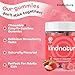 kindnature Vitamin B1 Gummies 500mg – High Potency Thiamine Supplement for Energy, Focus & Nervous System – Vegan, Non-GMO Chewable B1 Vitamins for Adults & Kids – Natural Strawberry Flavor – 60 Ct