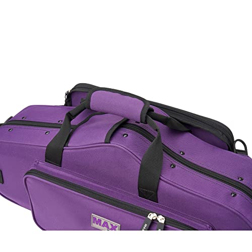 image for Protec MX304CTPR Alto Saxophone Contoured MAX Case, Purple