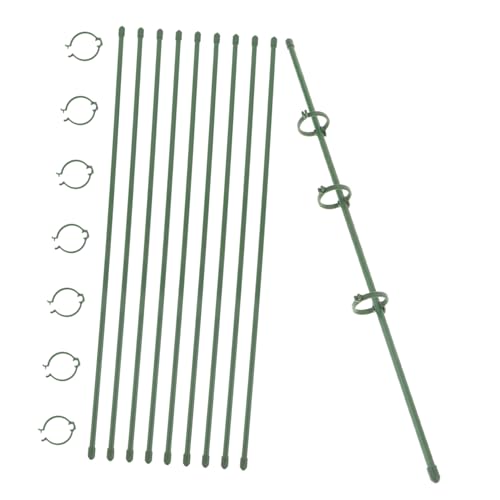 TOYANDONA 10 Juegos Tutores de Plantas Trepadoras de Soporte para Plantas de Interior Estacas de Duradero para y Macetas