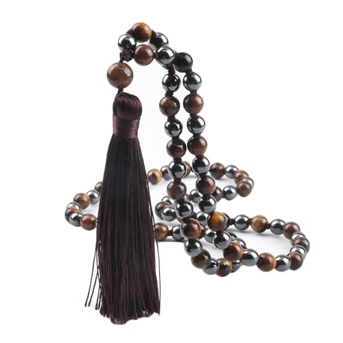 Bracelets de perles 8mm bijoux de mode en pierre extensible collier de gland